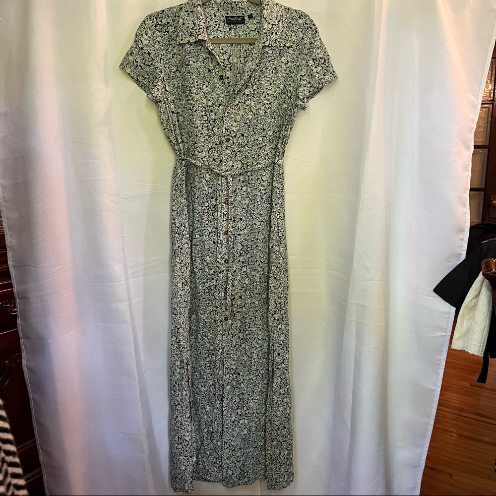 Vintage Floral Maxi/Midi Dress